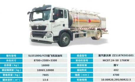 國(guó)五重汽豪沃飛機(jī)加油車(chē)參數(shù) 國(guó)五重汽豪沃飛機(jī)加油車(chē)參數(shù)